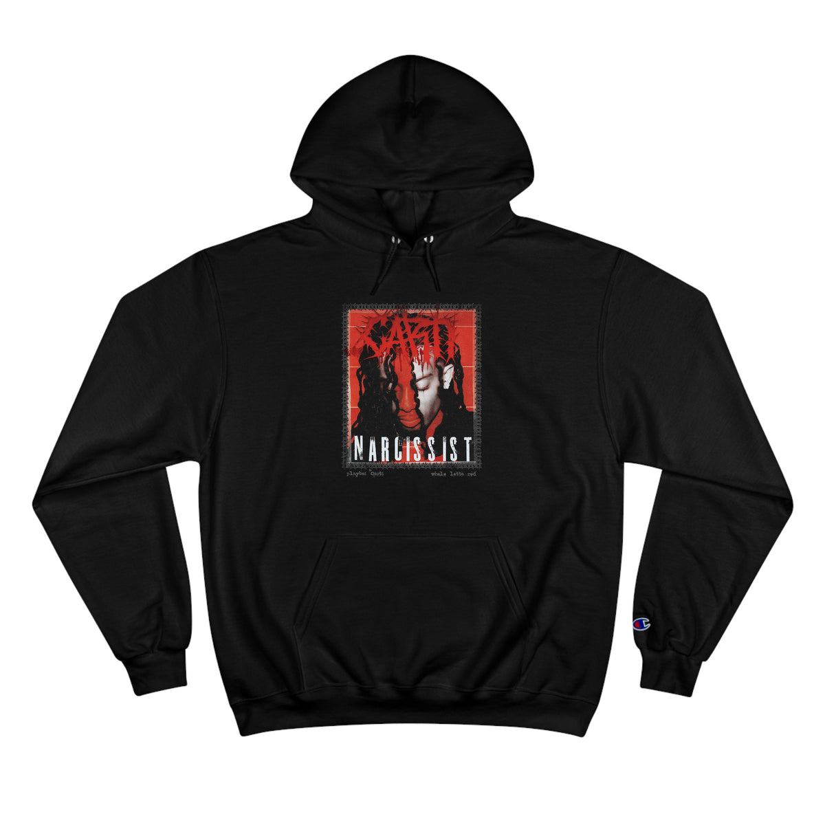 Sweat à Capuche Noir Anonymous Club X Playboi Carti - Heritage Dunce - Taille S