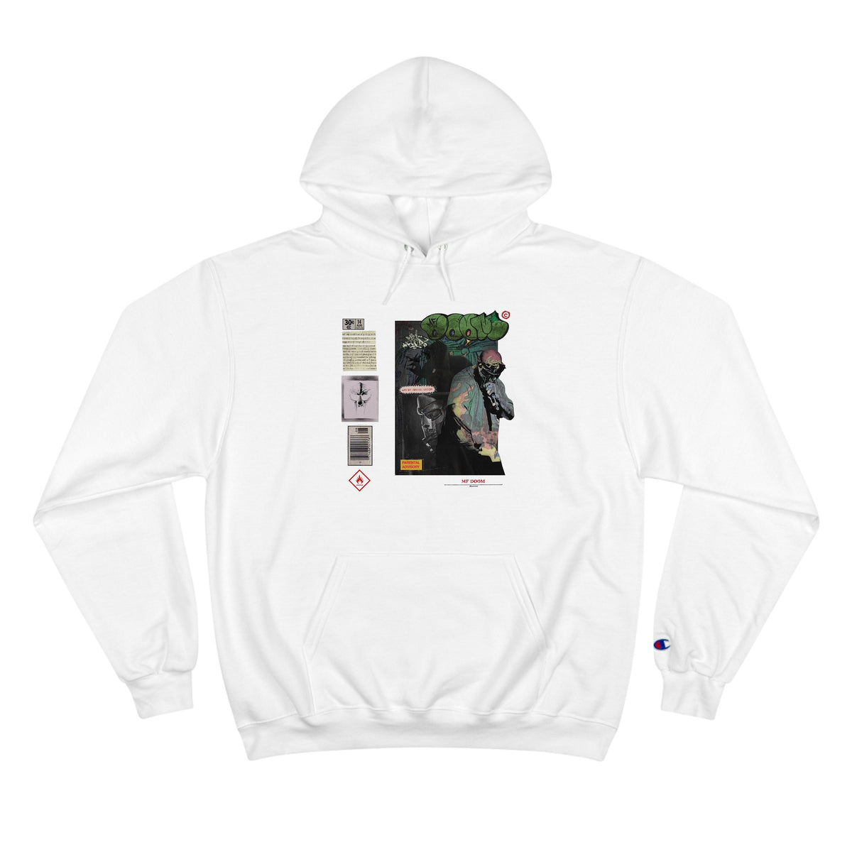 Supreme MF Doom Hooded Sweatshirt Black