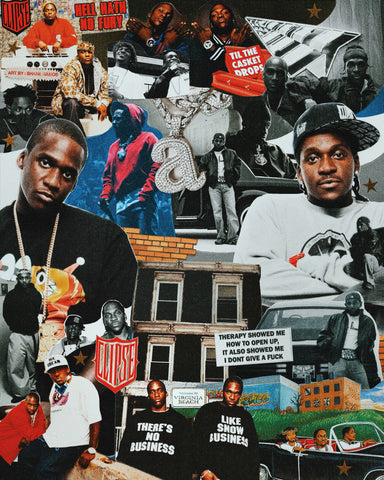 Clipse & Kendrick Lamar Poster