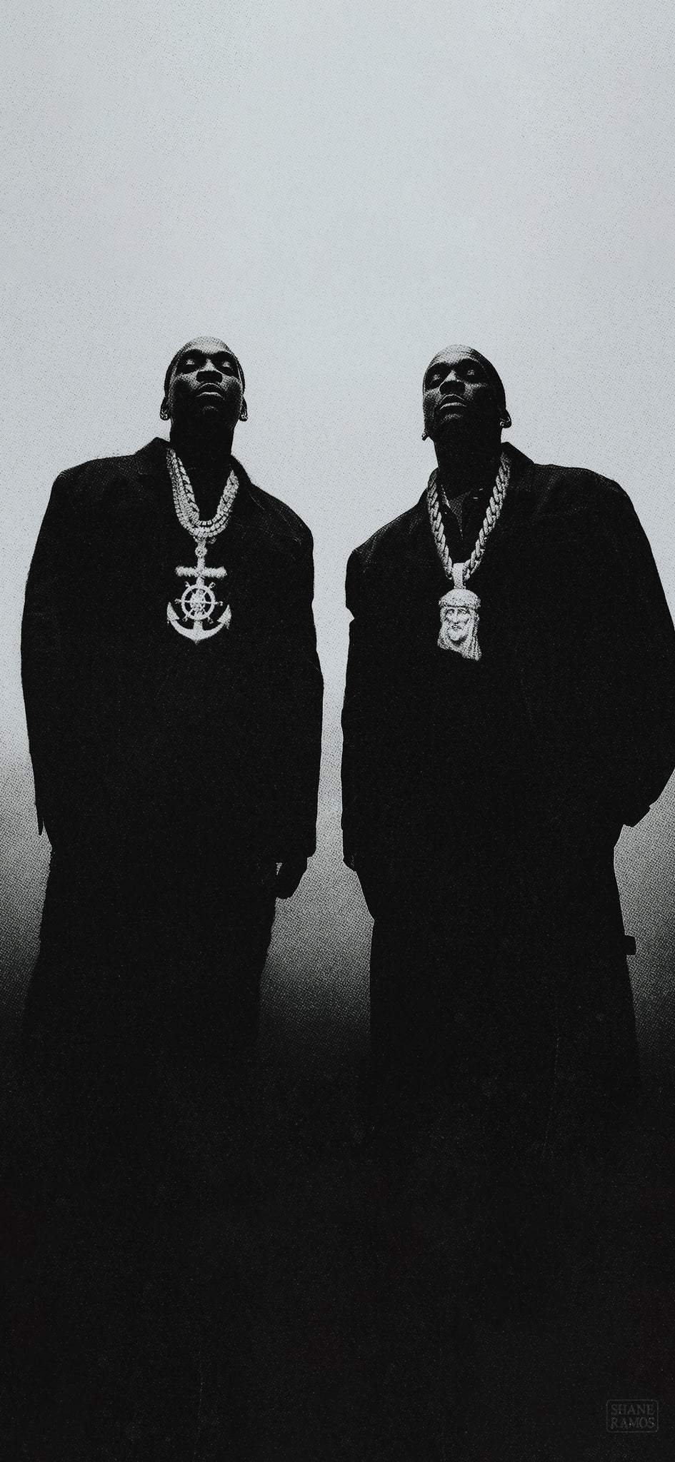 Clipse "Let God Sort Em Out" Wallpaper