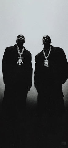 Clipse "Let God Sort Em Out" Wallpaper