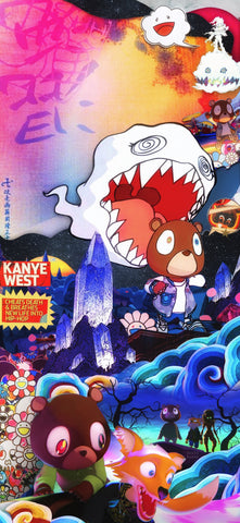 Kanye West x Kid Cudi "KIDS SEE GHOSTS" Wallpaper