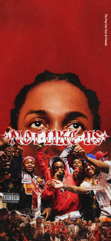 Kendrick Lamar x "NOT LIKE US" Wallpaper