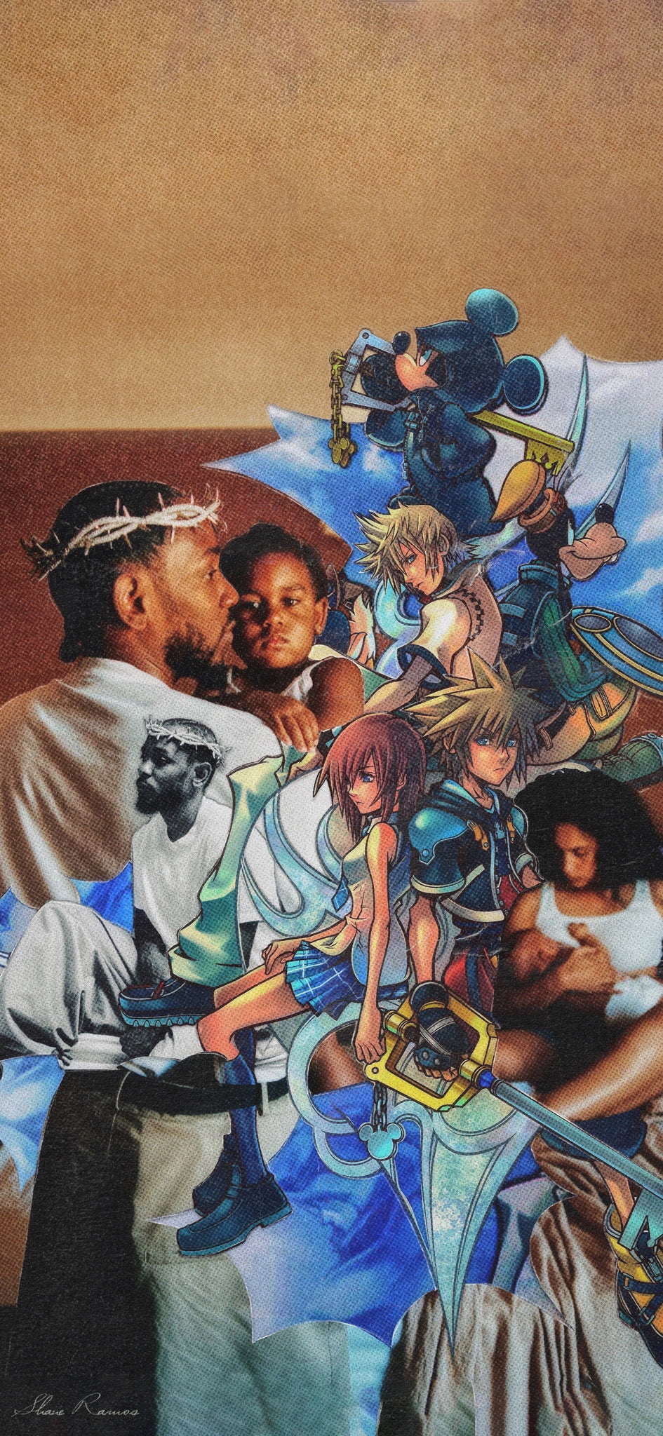 Kendrick Lamar x Kingdom Hearts Wallpaper