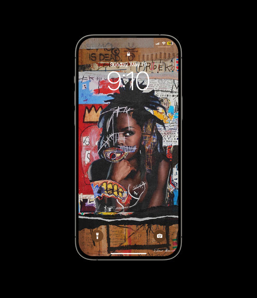 Lauryn Hill x Basquiat Wallpaper