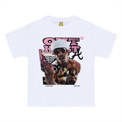 André 3000 T-Shirt (FRONT ONLY) (7052681773233)