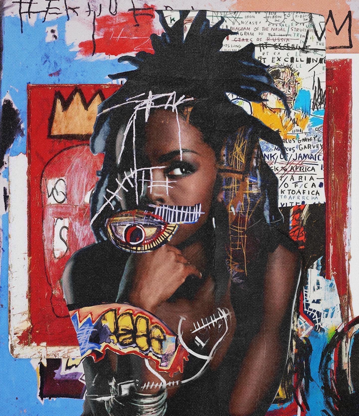 Lauryn Hill x Basquiat Poster