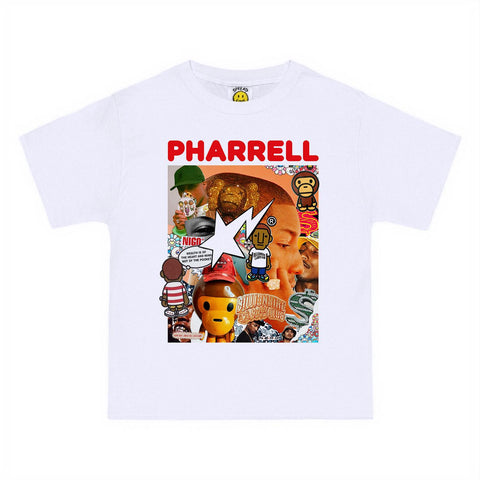Pharrell T-Shirt (FRONT ONLY) (7064669388977)