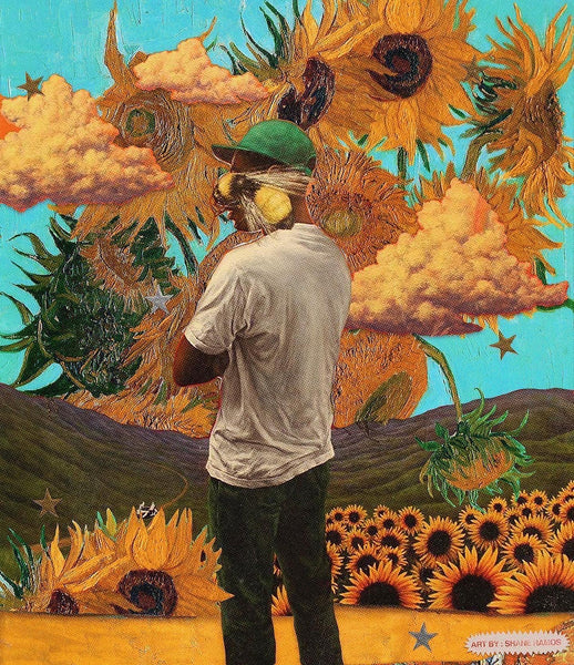 nedavius tyler the creator アート作品 額付き Tyler The Creator - A3 Framed Art Poster – Poster Prints NZ